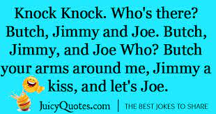 And never be humorous at the expense of others. Funny Knock Knock Joke 1 With Picture