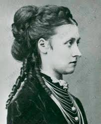 Princess Louise, Duchess of Argyll (1848-1939) in her later 'widowhood'  years. Sixth child and fourth daughter of Queen Victoria and Prince Albert.  Photographed by society photographer Cecil Beaton, and painted by Laszlo.