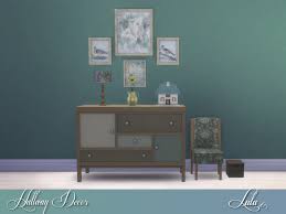 Three color options found in tsr category 'sims 4 downloads' Lulu265 S Hallway Decor Set