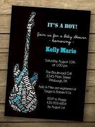 Rock A Bye Baby Shower Invitation Diy By Chelsileedesigns 12 00 Rock Baby Showers Rock N Roll Baby Shower Invitations Baby Shower