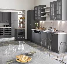 Cuisine Grise 40 Idees Et Photos Pour Votre Cusine Ctendance Fr Cuisine Grise Cuisine Gris Cuisine Grise Et Bois