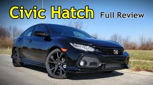 Latest technologies ⚡ of the honda civic hatchback: 2018 Honda Civic Hatchback Full Review Sport Touring Ex L Ex Sport Lx Youtube