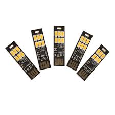 Amazon Com Soshine Mini Usb Power 6 Led Night Light Lamp 1w 5v Dimmer Warm Light 5 Pcs Compatible With Usb Device L Night Light Lamp Led Night Light Usb Lamp