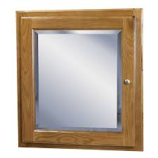 Solid oak mirrored medicine cabinet over 30 years old. Wall Mounted Oak Medicine Cabinet With Mirror Overstock 10088483