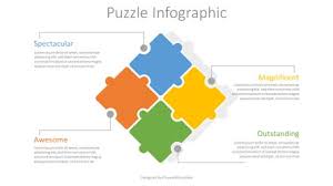 The quality of the shapes and the generic theme are. 4 Puzzle Pieces Infographic Free Presentation Template For Google Slides And Powerpoint 08062