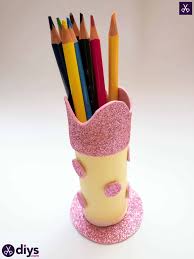 Diy Toilet Paper Roll Pencil Holder Alien egg pen holder pencil holder plant pot desk organizer.