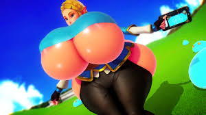 Zelda belly inflation by Imbapovi - ThisVid.com