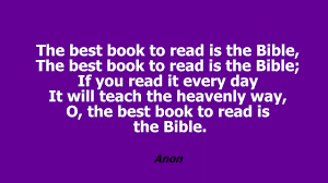 Read the entire bible at least once? The Best Book To Read Is The Bible Youtube