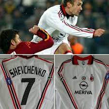 Milan roma f coppa italia 2002 2003 rit. Offsideretro Mexico On Twitter Playera Ac Milan Shevchenko 7 2002 2003 Seriea Ac Milan Maldini 3 2003 2004 Champions League A La Venta