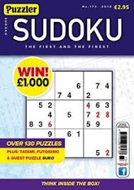 Puzzler Sudoku Sudoku Magazine Brain Teasers