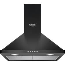 Hotpoint Ariston Hotte Decorative Murale Style Hnp6 5scm K Ha Hnp 6 5s Cm K Ha Noir Achat Vente Hotte Cdiscount