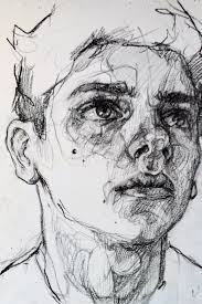 Pin By Poppy Bradley On Art Pencil Portrait Portrait Drawing Charcoal Sketch