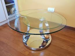 Home » how to integrate a metal coffee tables into interior? Rotating Glass Coffee Table With Stainless Steel Base Furniture Home Living Furniture Tables Sets On Carousell