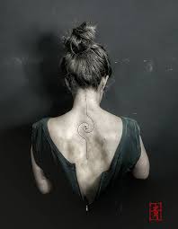 Dna Ink Tattoo Studio Denia Alicante Valencia Spain Bohemian Tattoo Style Art Lines Geometric Fibonac Bohemian Tattoo Spiral Tattoos Girl Neck Tattoos