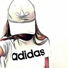 Pin By Jay Martinez On Tumblr Outlines Girl Drawing Sketches Girly Drawings Digital Art Girl