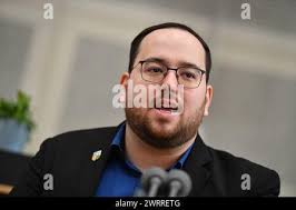 Carsten Becker AFD spricht am Mittwoch 13.3.2024 im Saarländischen Landtag.  *** Carsten Becker AFD speaks