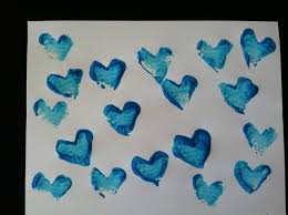 Potato Prints Carve Shapes Out Of A Potato The Heart Took A Little Practice Dip It Into Some Paint And Voila Kid Friendly Crafts Crafts Crafts For Kids
