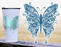 Download Butterfly Svg Butterfly Mandala Zentangle Svg 143983 Cut Files Design Bundles