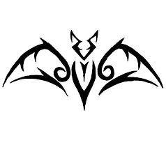 Tribal Bat Tattoo Design Bats Tattoo Design Bat Tattoo Small Tribal Tattoos