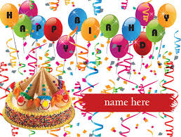 Another year, another challenge my friend. Write Your Name On Beautiful Happy Birthday Cake Gif Gifaya