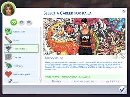 There aren't many underboob tattoos available out there for female sims, but this particular set gives you ten … Marlyn Sims The Sims 4 Tattoo Artist Career Needs Updating