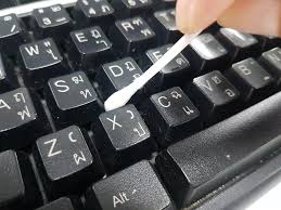 If you're cleaning a laptop or membrane keyboard, try holding it as you blow it out. How To Properly Clean Your Keyboard Without Damaging It
