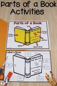Parts Of A Book Poster Worksheet Concepts Of Print Resources Concepts Of Print Parts Of A Book Kindergarten Books