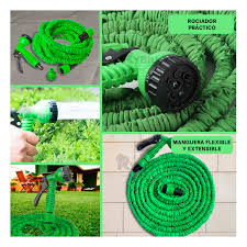 MANGUERA RYBIU HO29902 FLEXIBLE VERDE 60 M + PAPEL REGALO