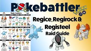 Video Infographic Regirce Regirock Registeel Raid Guide