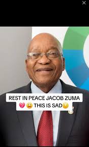 Jacob Zuma Rip