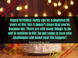 ~ funny 50th birthday quotes ~. 70 Amazing 50th Birthday Wishes And Messages With Love