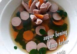 Kuah gurih dengan perpaduan manis yang melengkapi, akan membuat ketagihan. Resep Sayur Bening Daun Kelor Sosis Sayur Anak Sehat Resep Enyak
