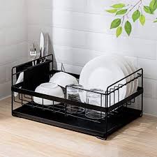 3.9 out of 5 stars. Amazon Com Sunficon Dish Drainer Kitchen Drying Dish Rack With Drip Tray Utensil Holder Stylish And Well Made Cou Drying Rack Kitchen Dish Drainers Dish Racks