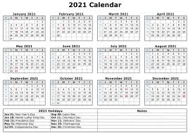 Check spelling or type a new query. 2021 Calendar With Holidays Free Calendar Template Yearly Calendar Template Monthly Calendar Template