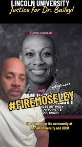 The students of Lincoln University demand the immediate termination of  their University president, Dr. John Moseley after Dr. Bonnie Bailey took  her own life due to alleged bullying. ...