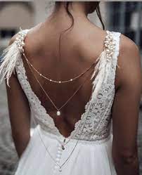 Hochzeitskleid ankauf sind zu jedem schönen anlass die ideale wahl. Mega Ruckenkette Mit Pampasgrass Ruckenkette Kleider Hochzeit Kleid Hochzeit