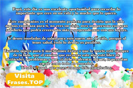 Modelo de cartas de cumpleaños para papá. Feliz Cumple Papa Carta