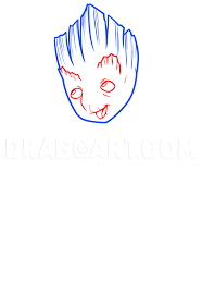 But there was a big question from fans about this baby groot character. Drawing Baby Groot Coloring Page Trace Drawing