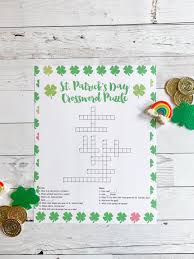 Word and logic puzzles are a wonderful way to engage the mind on lazy sunday mornings, and they're also useful educational tools for children. Free Printable St Patrick S Day Activity Sheet Everyday Party Magazine