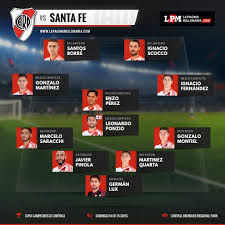 Maybe you would like to learn more about one of these? La Pagina Millonaria Sur Twitter La Posible Formacion De River Para El Amistoso De Hoy A Las 15 30 Ante Independiente Santa Fe Https T Co Yw61xmzd48 Https T Co Rwimkyszs6