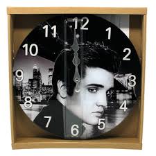 Hometime Collection Vintage Elvis Presley Wall Clock 30cm