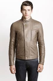 Designer Clothing At Armani Exchange Chaqueta De Cuero Hombre Chaqueta De Cuero Chaquetas