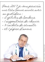 Beaucoup de exemple de voeux avec humour 5 : Prescription De La Nouvelle Annee Carte De Voeux Humour 2017 Par La Poste Texte Bonne Annee Voeux Humour Carte De Voeux 2016