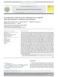 Prospective efl teachers also have many options to teach in malaysia. 1 A Comparative Study Of School Environment For Students Skills Development In Malaysia And Indonesia Pdf Structural Equation Modeling Dependent And Independent Variables