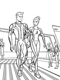 Tron Legacy Take A Tour Coloring Pages Color Luna Di 2020