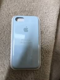 Brand New Sky Blue Apple Silicone Case For Iphone 7 8 I Have A Plus And Received The Wrong Case It S Super Pretty I Pink Iphone Cases Apple Phone Case Iphone