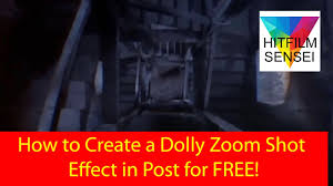 How To Create A Dolly Zoom Shot In Post In Hitfilm Express Youtube