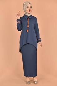 Modamerve Pilise Etekli Kombin Petrol Zeg 11337 Moda Stilleri Moda Kadin Modasi