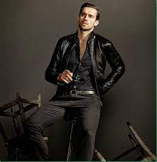 Andrew Cooper For Massimo Dutti December Look Book Mens Casual Outfits Leather Jacket Men Leather Jacket