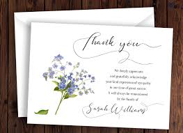Thank you for officiating at deceased's name's funeral service. Funeral Thank You Card Template Sympathy Acknowledgement Card Sympathy Thank You Card Memorial Service Funeral Thank You Notes Funeral Trost